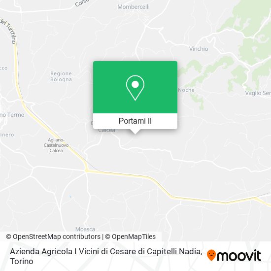 Mappa Azienda Agricola I Vicini di Cesare di Capitelli Nadia