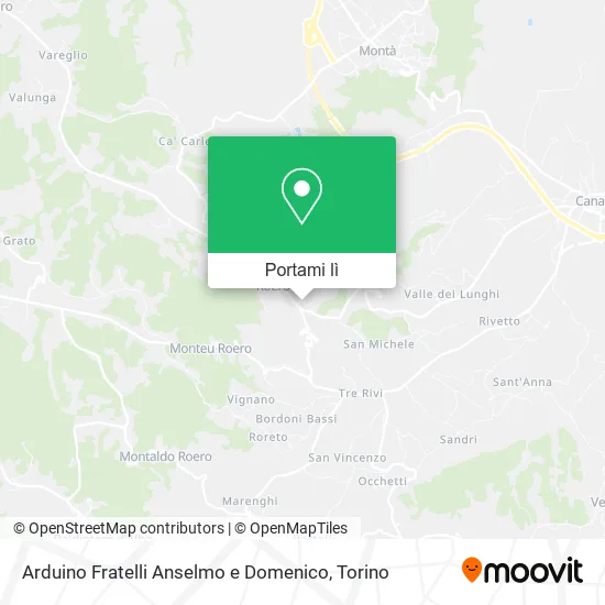 Mappa Arduino Fratelli Anselmo e Domenico