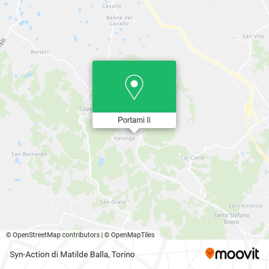 Mappa Syn-Action di Matilde Balla
