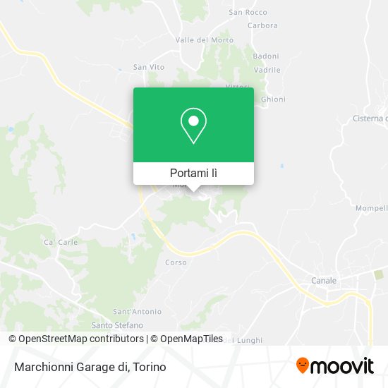 Mappa Marchionni Garage di