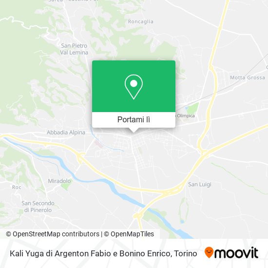 Mappa Kali Yuga di Argenton Fabio e Bonino Enrico