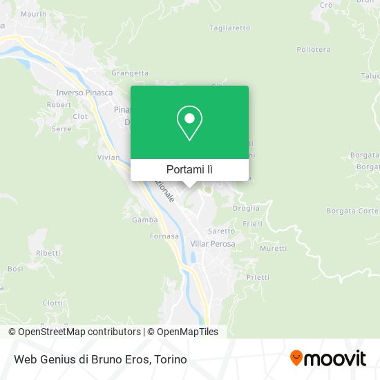 Mappa Web Genius di Bruno Eros