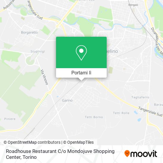 Mappa Roadhouse Restaurant C / o Mondojuve Shopping Center