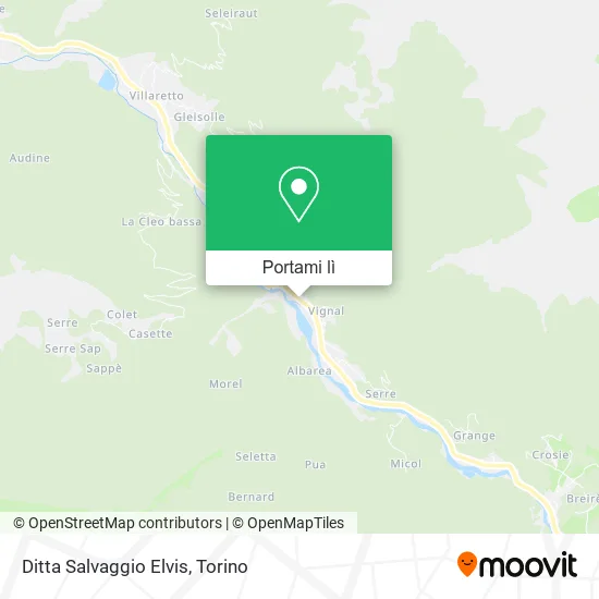 Mappa Ditta Salvaggio Elvis