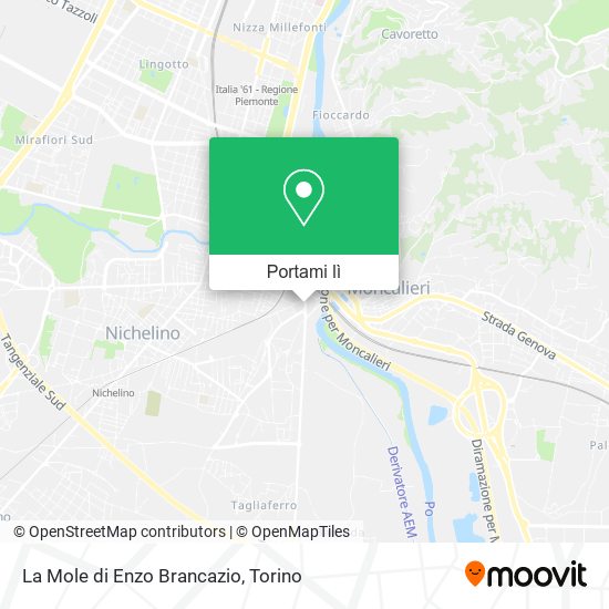 Mappa La Mole di Enzo Brancazio
