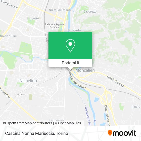 Mappa Cascina Nonna Mariuccia