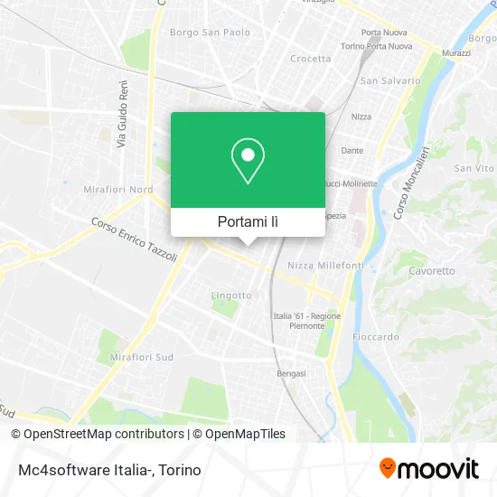 Mappa Mc4software Italia-