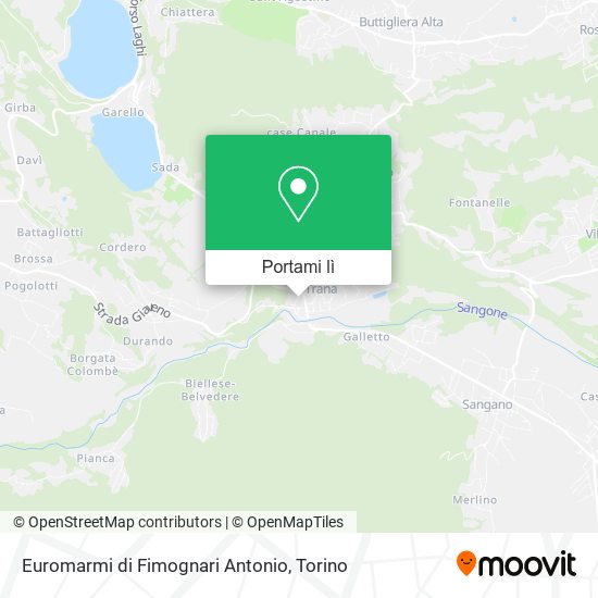 Mappa Euromarmi di Fimognari Antonio