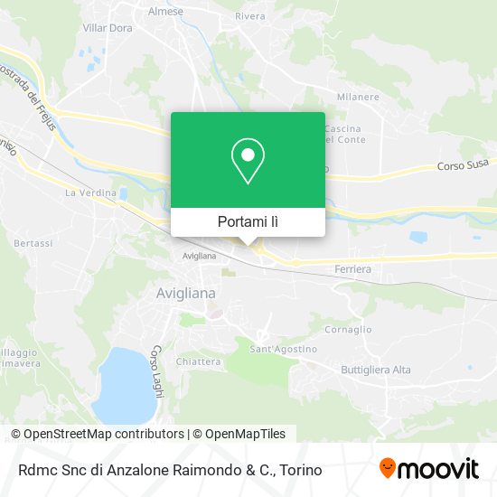 Mappa Rdmc Snc di Anzalone Raimondo & C.