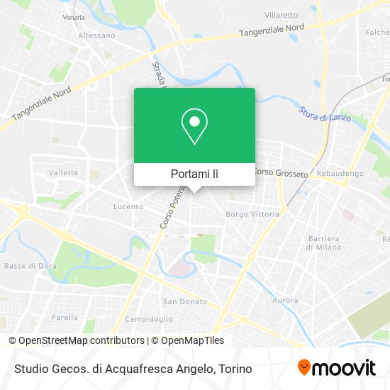 Mappa Studio Gecos. di Acquafresca Angelo