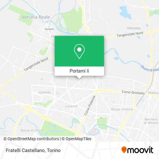 Mappa Fratelli Castellano