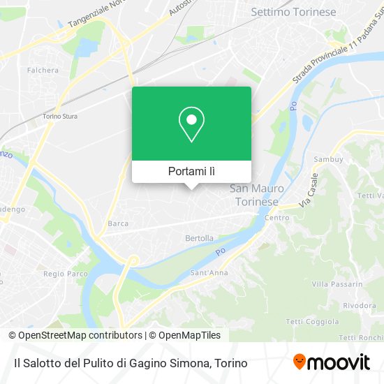 Mappa Il Salotto del Pulito di Gagino Simona