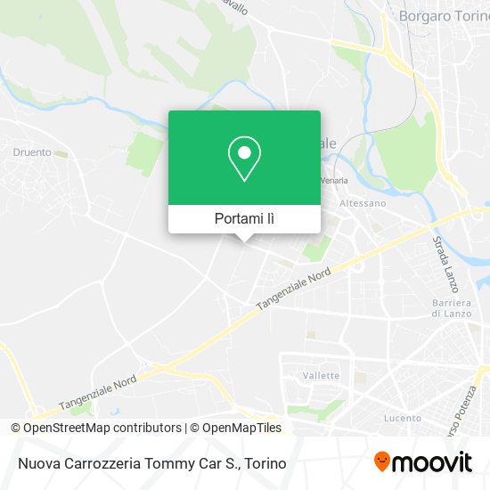 Mappa Nuova Carrozzeria Tommy Car S.