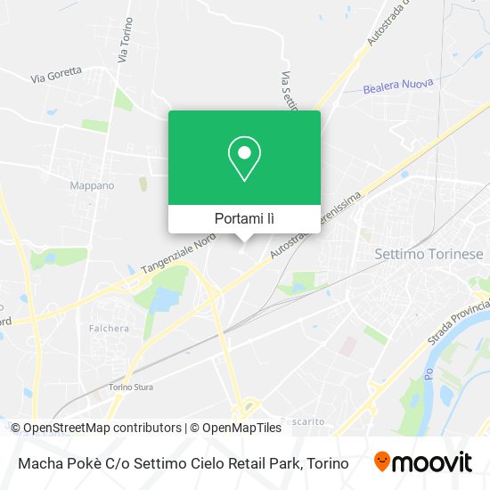 Mappa Macha Pokè C / o Settimo Cielo Retail Park