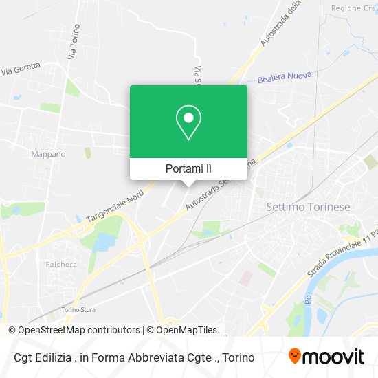 Mappa Cgt Edilizia . in Forma Abbreviata Cgte .