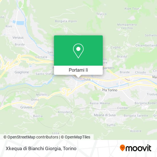 Mappa Xkequa di Bianchi Giorgia