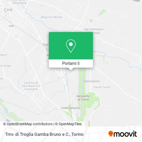 Mappa Tmv. di Troglia Gamba Bruno e C.