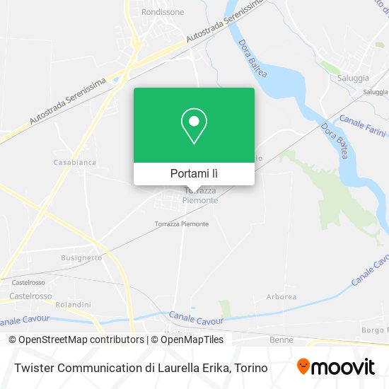 Mappa Twister Communication di Laurella Erika