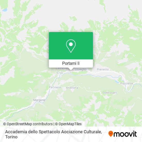 Mappa Accademia dello Spettacolo Aociazione Culturale