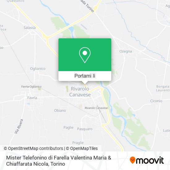 Mappa Mister Telefonino di Farella Valentina Maria & Chiaffarata Nicola