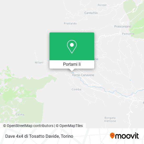 Mappa Dave 4x4 di Tosatto Davide