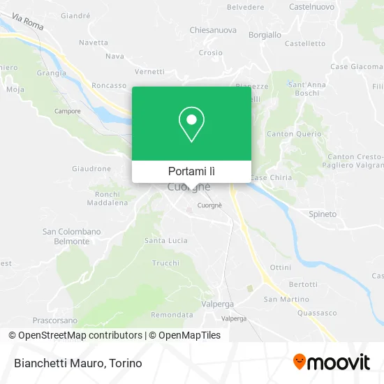 Mappa Bianchetti Mauro