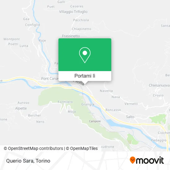 Mappa Querio Sara