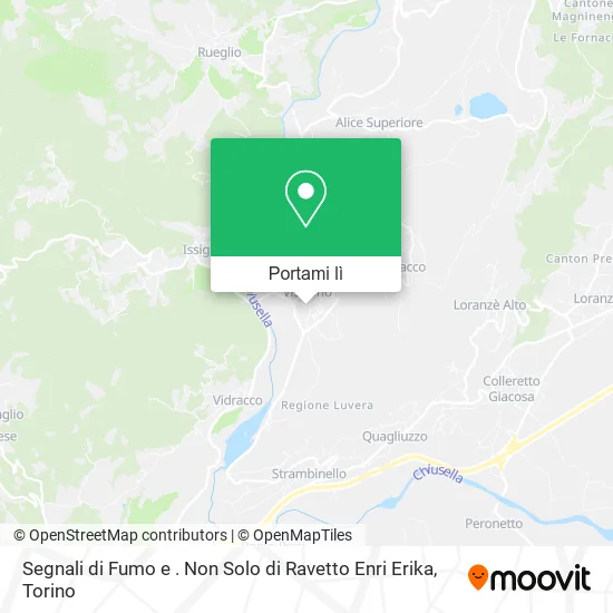 Mappa Segnali di Fumo e . Non Solo di Ravetto Enri Erika