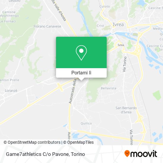 Mappa Game7athletics C/o Pavone