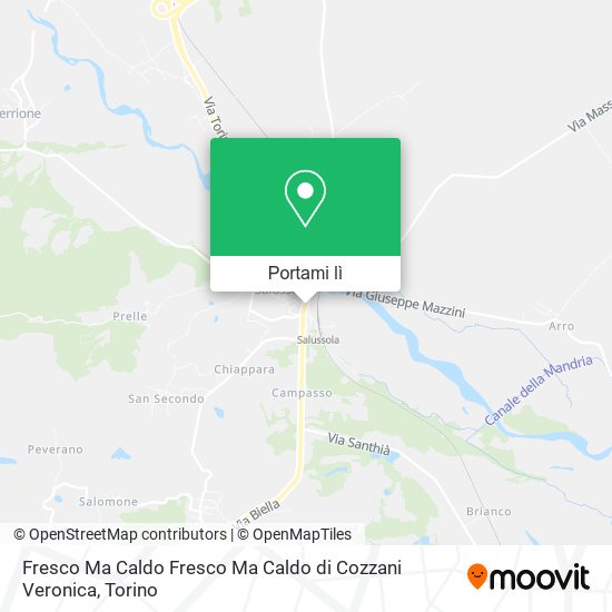 Mappa Fresco Ma Caldo Fresco Ma Caldo di Cozzani Veronica