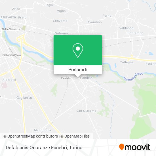Mappa Defabianis Onoranze Funebri