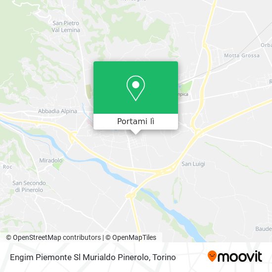 Mappa Engim Piemonte Sl Murialdo Pinerolo