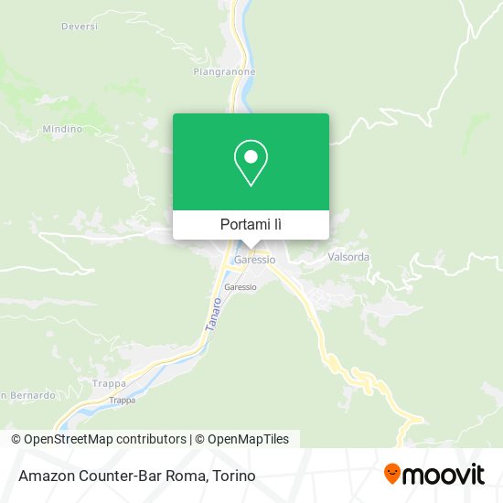 Mappa Amazon Counter-Bar Roma