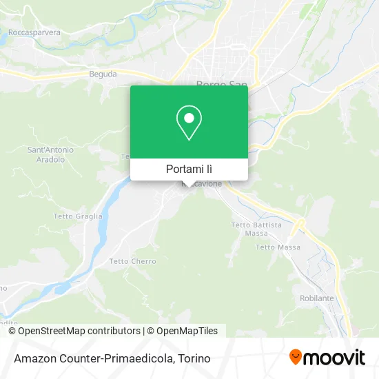 Mappa Amazon Counter-Primaedicola