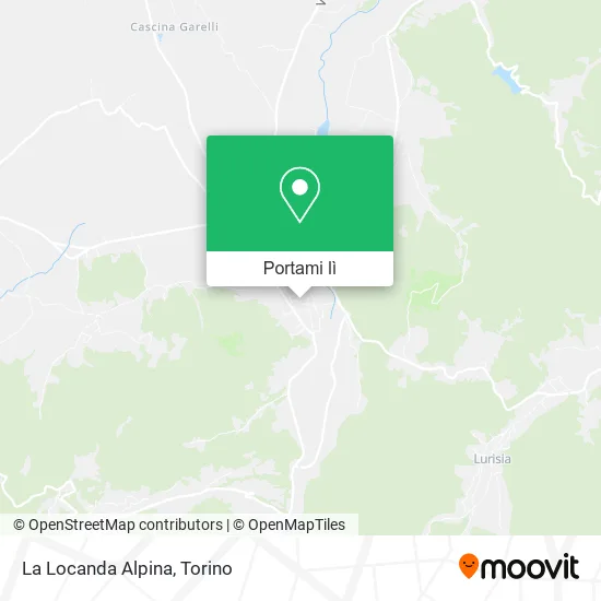 Mappa La Locanda Alpina