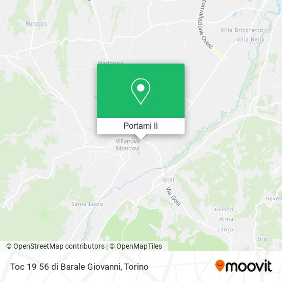 Mappa Toc 19 56 di Barale Giovanni