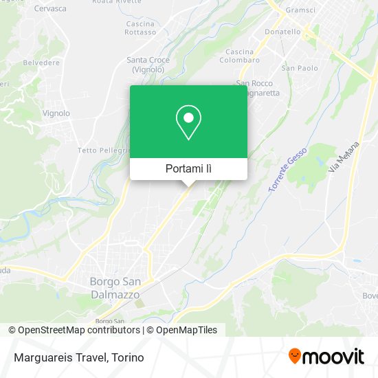 Mappa Marguareis Travel