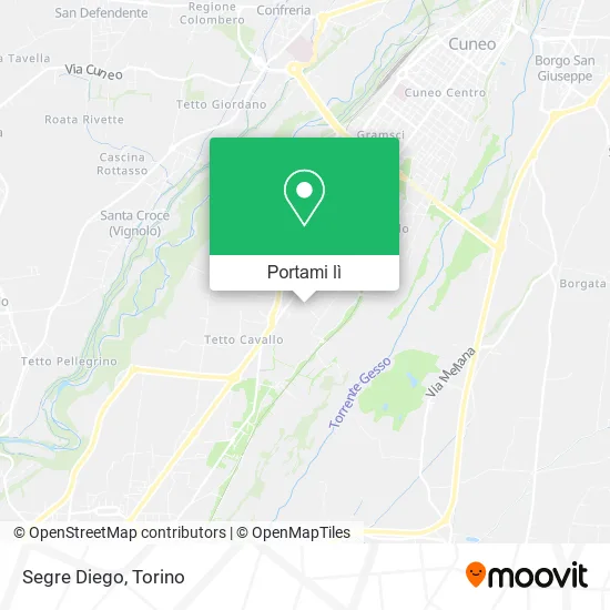 Mappa Segre Diego
