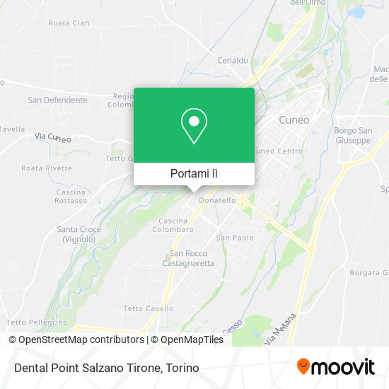 Mappa Dental Point Salzano Tirone