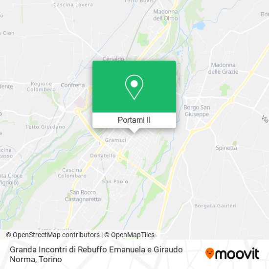 Mappa Granda Incontri di Rebuffo Emanuela e Giraudo Norma