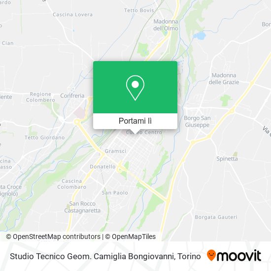 Mappa Studio Tecnico Geom. Camiglia Bongiovanni