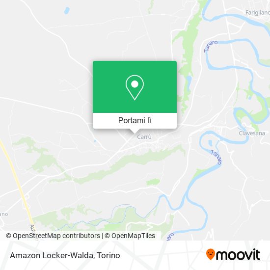 Mappa Amazon Locker-Walda