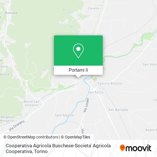 Mappa Cooperativa Agricola Buschese-Societa' Agricola Cooperativa
