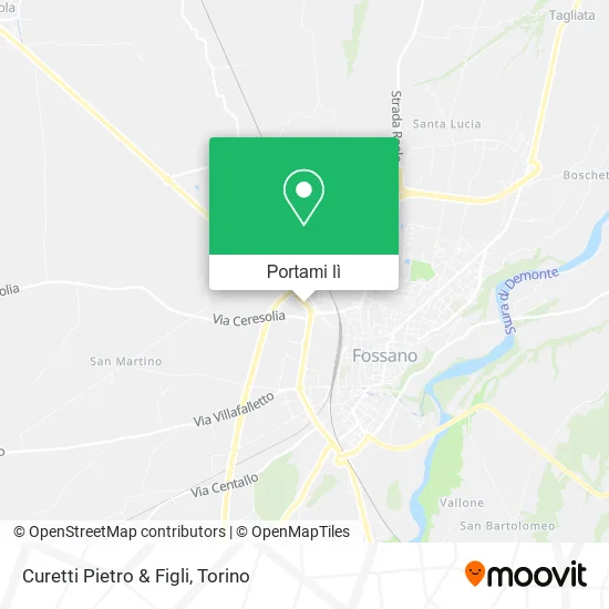 Mappa Curetti Pietro & Figli