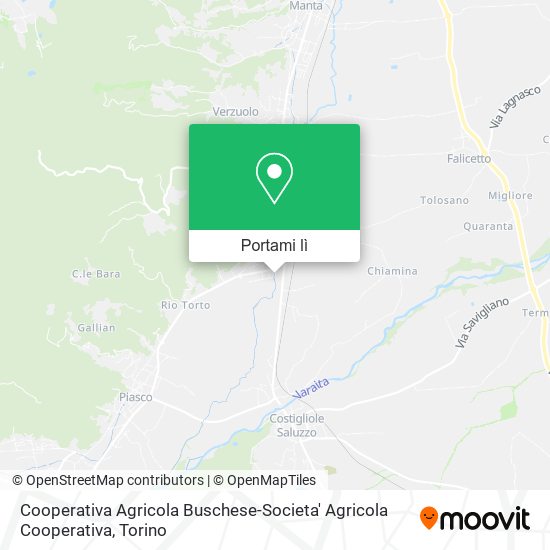 Mappa Cooperativa Agricola Buschese-Societa' Agricola Cooperativa