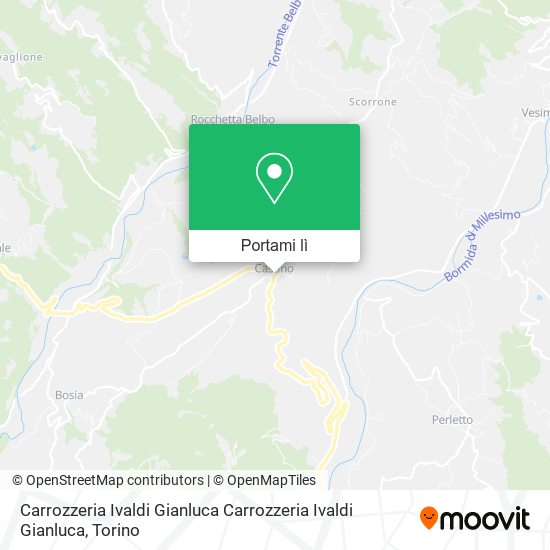 Mappa Carrozzeria Ivaldi Gianluca Carrozzeria Ivaldi Gianluca