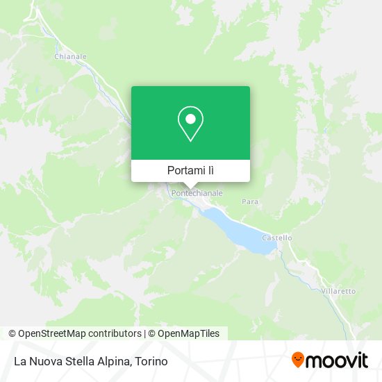 Mappa La Nuova Stella Alpina