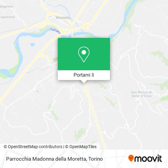 Mappa Parrocchia Madonna della Moretta