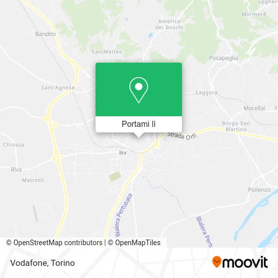 Mappa Vodafone