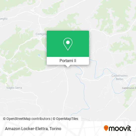 Mappa Amazon Locker-Elettra